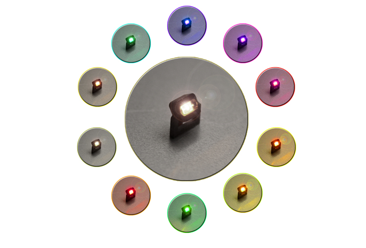 Miniaturstrahler LED Typ 0603 (Gehäuse 3 x 2,5 mm) Farben wählbar