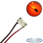 Mobile Preview: SMD-LED Typ 0402 orange, klares Gehäuse mit Kupferlackdraht, 5 Stück