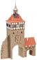 Preview: Stadttor mit Torhaus Faller 130406 Bausatz