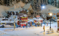 Preview: 2 Weihnachtsmarktbuden Faller 134001, Bausatz