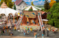Preview: Motorrad-Steilwandshow Sala Motor Drome Faller 140336, Bausatz