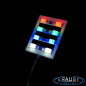 Mobile Preview: Lichtmastbeleuchtung Lichtkasten Nachrüstsatz fertig verdrahtet für Faller Break Dance 140461 Stückzahl wählbar
