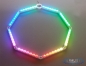 Preview: Indirekte Beleuchtung Ausleger, adressierbare RGB Pixel LEDs Modell Musik Express