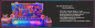 Preview: Beleuchtungssatz Pool Party adressierbare Pixel LEDs passend für Raue Pool Party