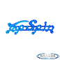 Preview: Top Spin Schriftzugplatine (rot) adressierbare LEDs passend für Faller 140431
