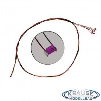 SMD-LED Typ 0603 pink, diffuses Gehäuse mit Kupferlackdraht 5 Stück