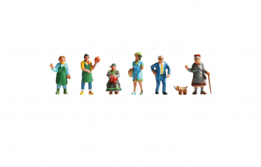 Figuren 1:87 Wochenmarkt Noch 15470