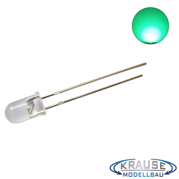 Spezial LED 5mm Pastell Serie Leaf Green