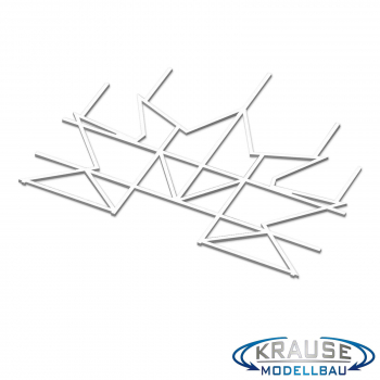 Preview: Rückwandgestell Schriftzug für Faller Break Dance No.1 mit Länderflaggen