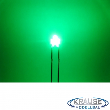 LED 1,8mm grün diffus blinkend 1,8 Hz
