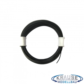 Schaltlitze Miniaturkabel LIFY 0,04 mm² hochflexibel schwarz 10 Meter Ring