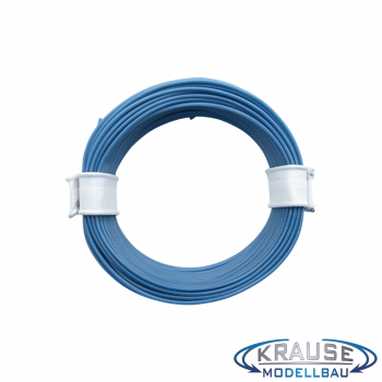 Schaltlitze Miniaturkabel LIFY 0,05 mm² hochflexibel blau 10 Meter Ring