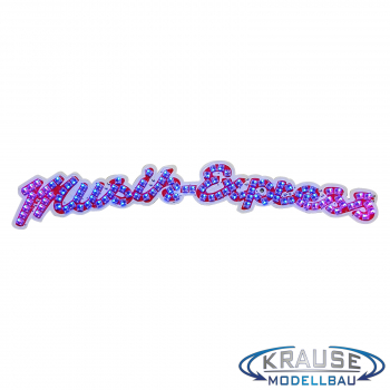 Musik Express Schriftzugplatine adressierbare LEDs passend für Faller 140437