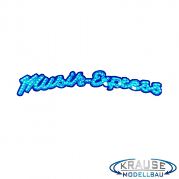 Musik Express Schriftzugplatine adressierbare LEDs passend für Faller 140437