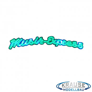 Musik Express Schriftzugplatine adressierbare LEDs passend für Faller 140437