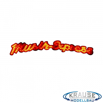 Musik Express Schriftzugplatine adressierbare LEDs passend für Faller 140437