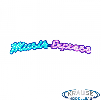 Musik Express Schriftzugplatine adressierbare LEDs passend für Faller 140437