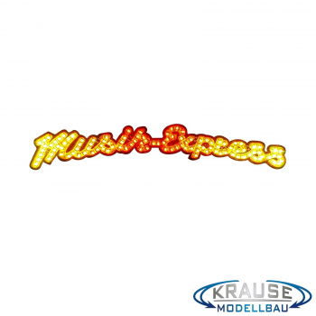 Musik Express Schriftzugplatine adressierbare LEDs passend für Faller 140437
