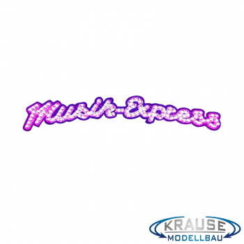 Musik Express Schriftzugplatine adressierbare LEDs passend für Faller 140437