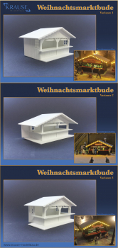 Markthütten Set, Bausatz
