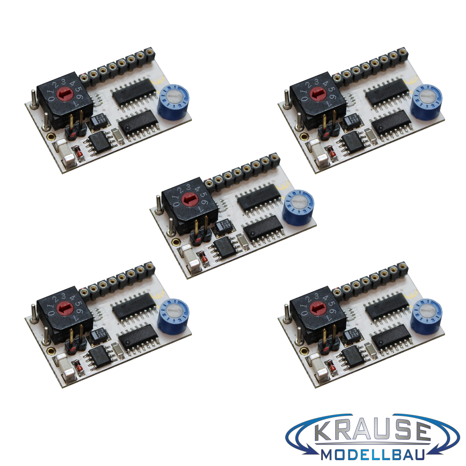 LED Lauflichtsteuerung LEDCONTROL-MICRO 7 Kanäle für Kirmes Modelle "Kirmes 1" 