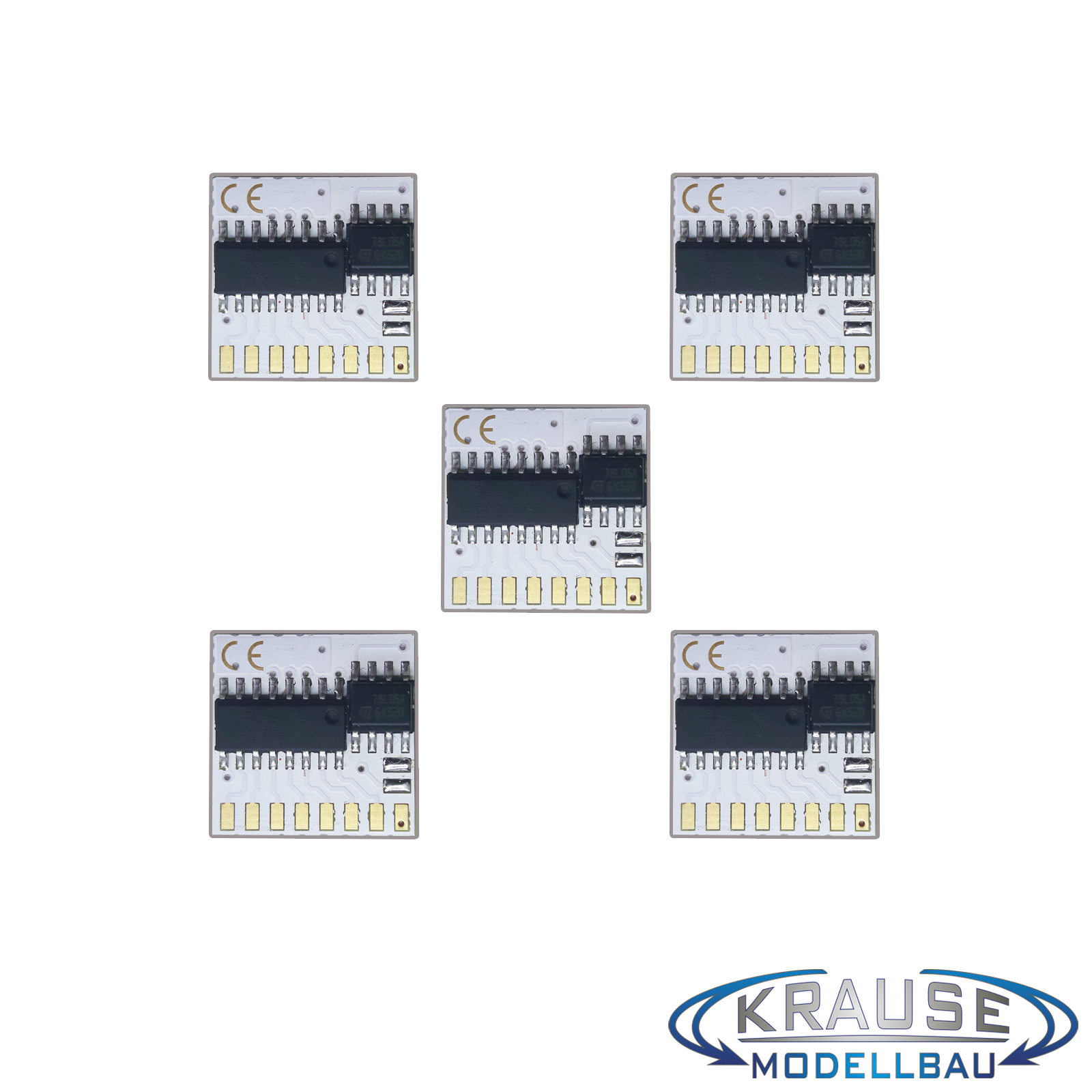 LED Lauflichtsteuerung LEDCONTROL-MICRO 7 Kanäle für Kirmes Modelle "Kirmes 1" 