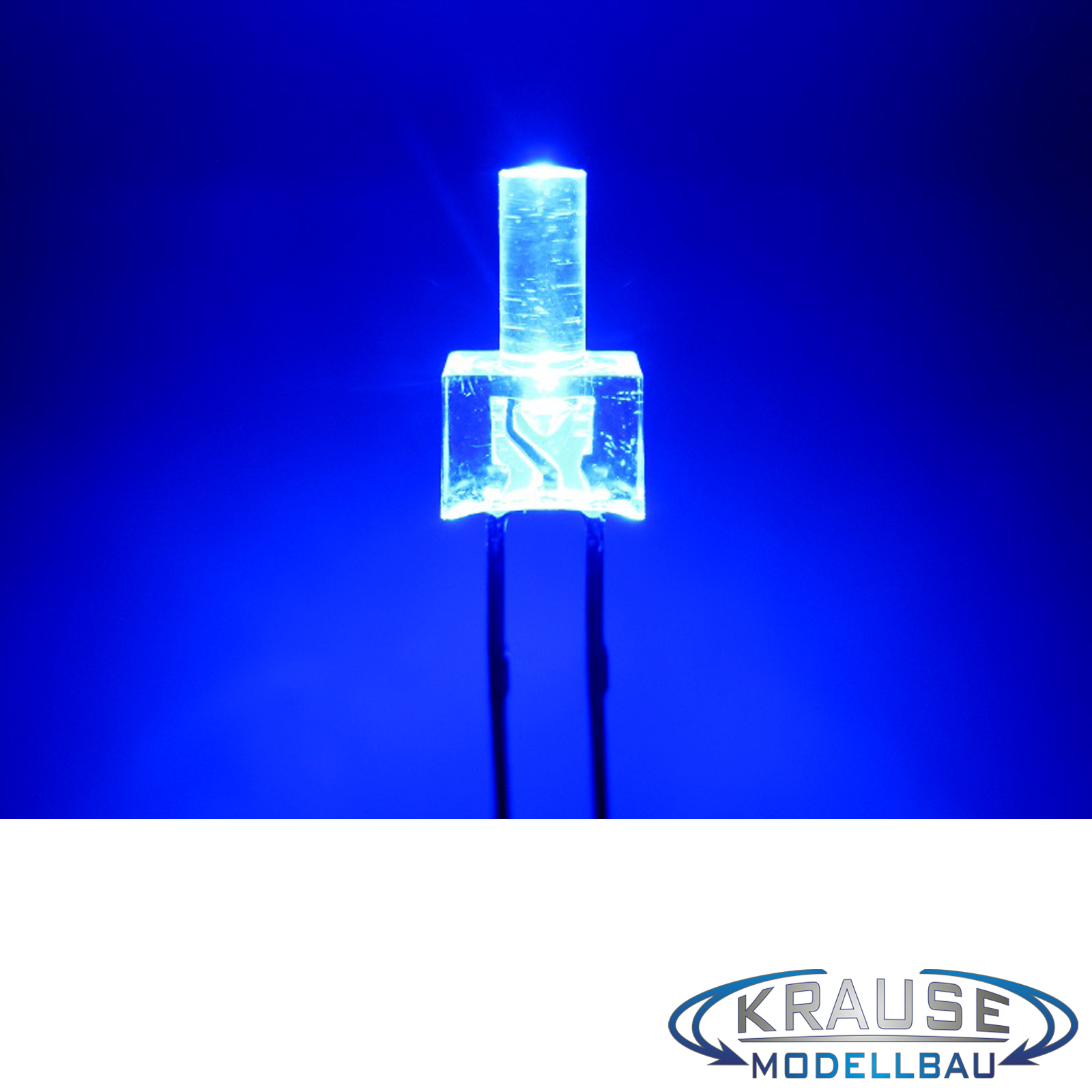 10 Stück LED Tower 2mm Blau Klar Verkabelt 6-12V C3607 Modellbau Hobby 