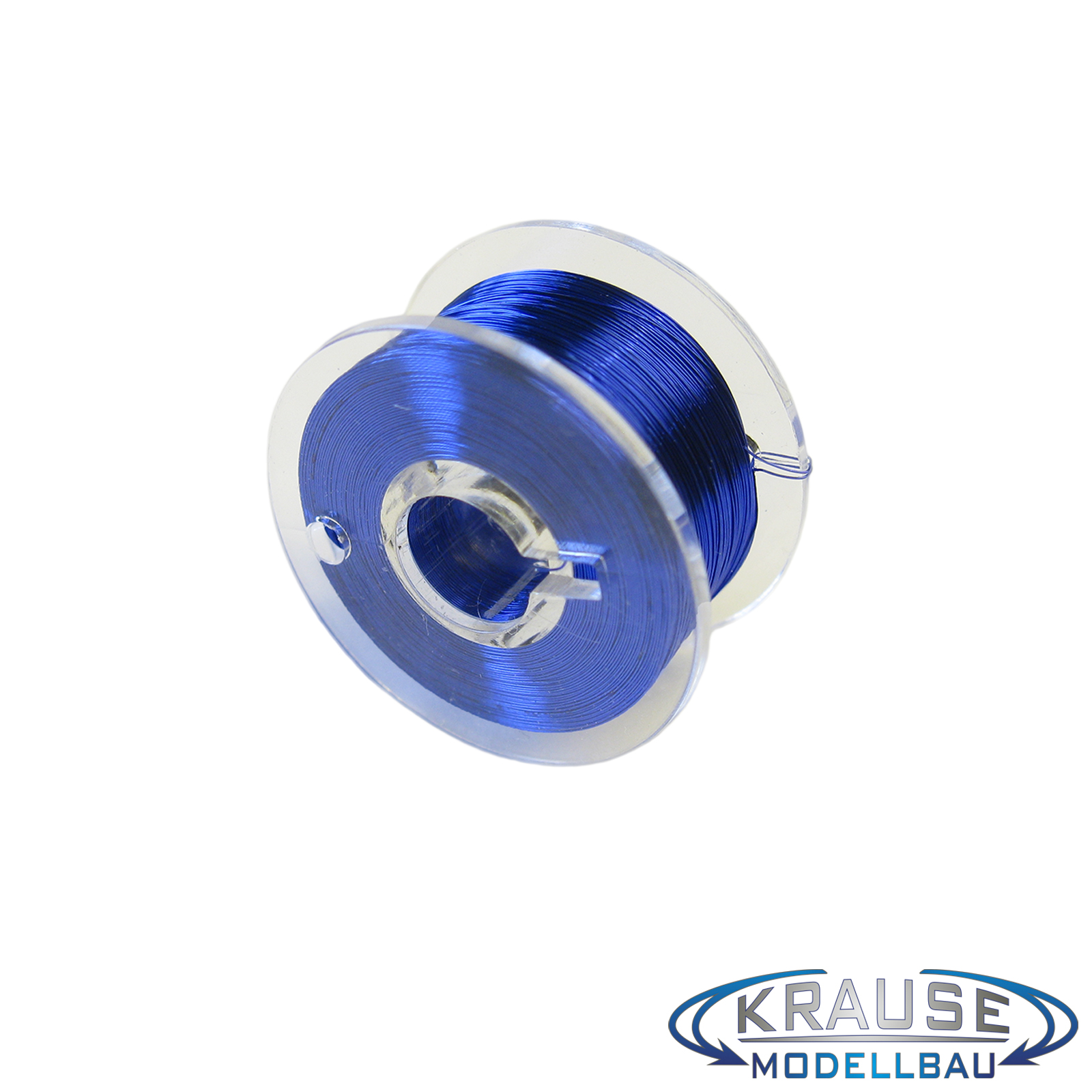 Kupferlackdraht 1x0,1mm extra dünn blau 100 Meter CU Draht Spule Modellbau 