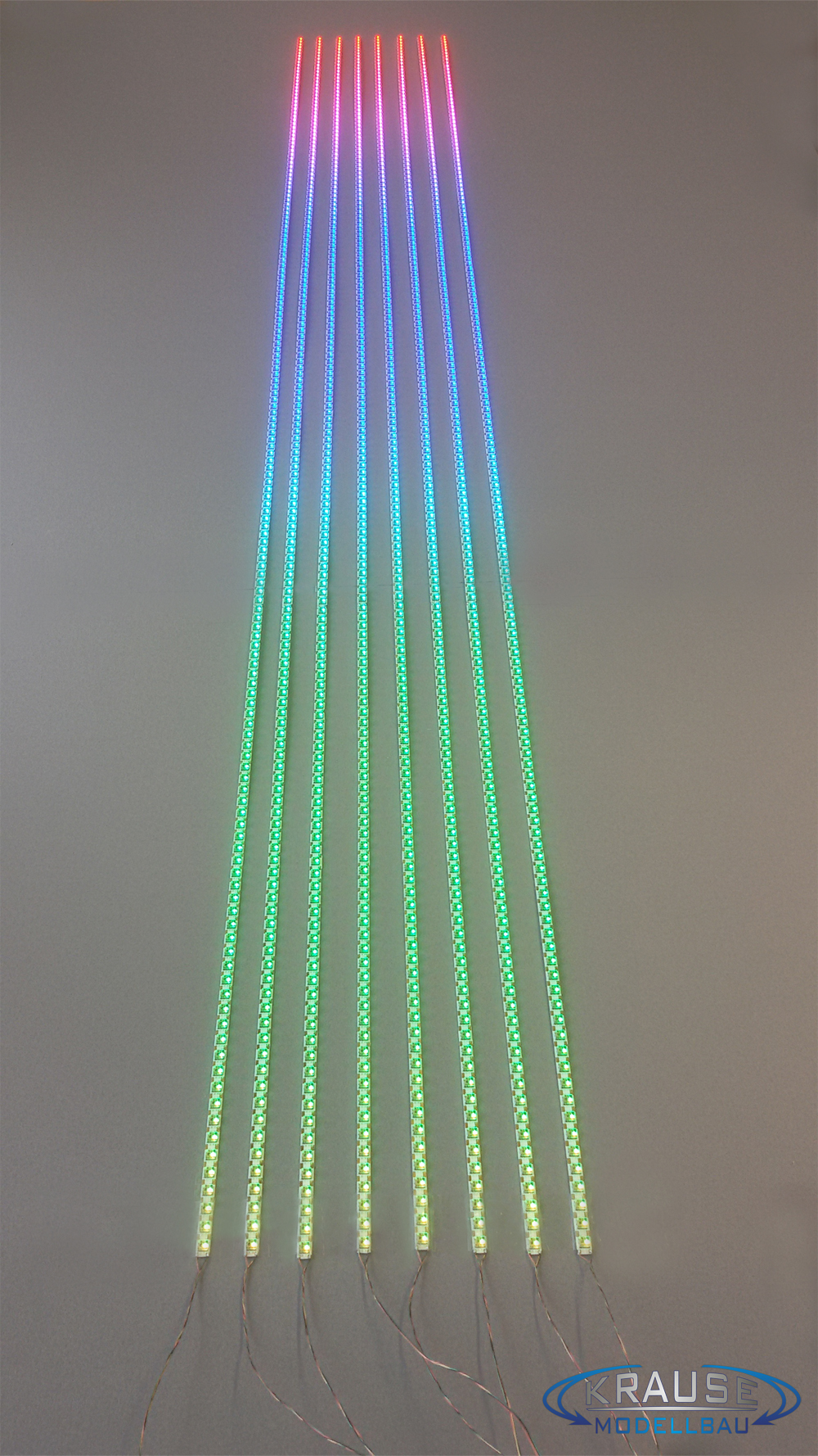 Beleuchtung Lichtleisten Hauptmast Modell Power Tower adressierbare RGB  Pixel LEDs - Krause Modellbau