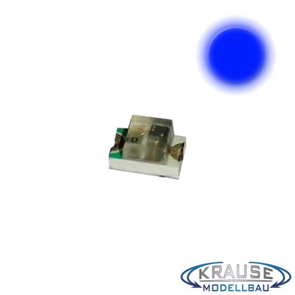 SMD-LED Typ 0805 blau, selbsttätig blinkend
