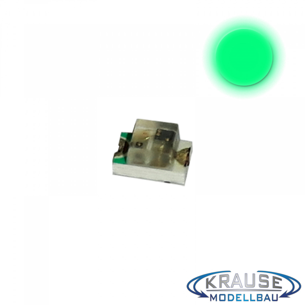 SMD-LED Typ 0805 grün, selbsttätig blinkend