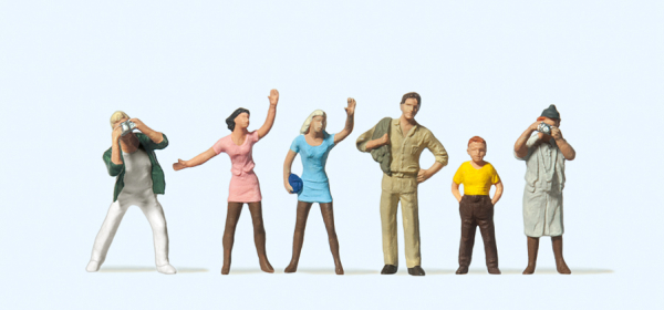 Figuren 1:87 Zuschauer Preiser 14076