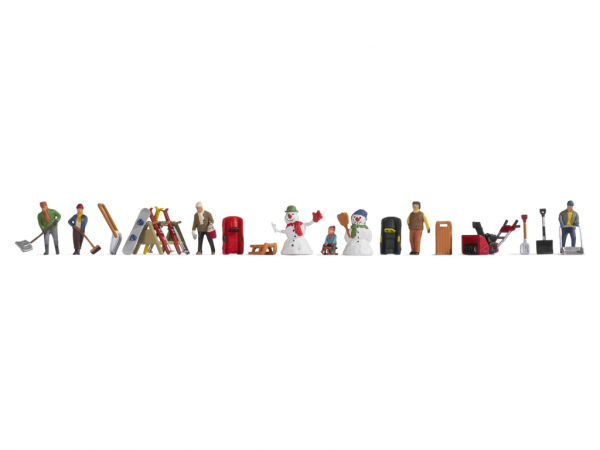 Figuren 1:87 Themenwelt "Wintertag" Noch 16220