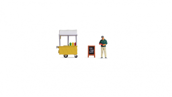 Tiny-Scenes 1:87 Hot Dog Stand Noch 16505