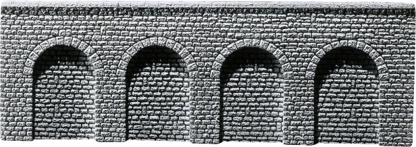 Dekorplatte Arkaden Profi, Naturstein-Quader Faller 170890