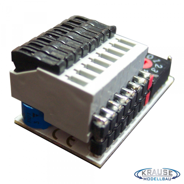 Lauflichtsteuerung LEDCONTROL Programm "Lichtkasten 4 Kanäle" inkl. Klemmenadapter