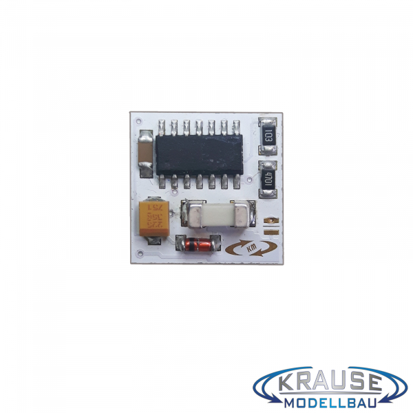 Lauflichtsteuerung LEDCONTROL MICRO, Programm "Kirmes 4", 5 Kanäle