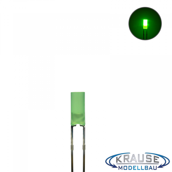 Zylinder LED 3mm grüngelb diffus
