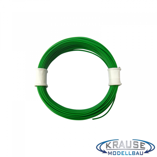 Schaltlitze Miniaturkabel LIFY 0,04 mm² hochflexibel grün 10 Meter Ring