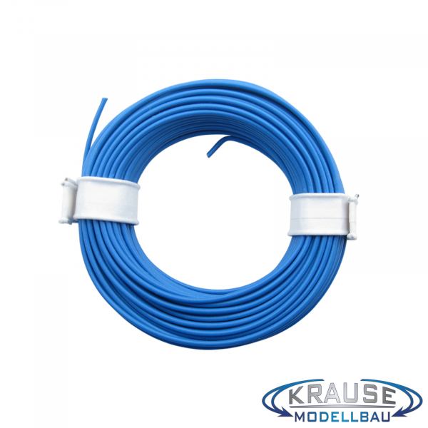 Schaltlitze Miniaturkabel Litze flexibel LIY 0,14 mm² blau 10 Meter Ring