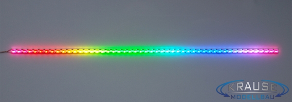 SMARTSTRIPE RGB PIXEL Starter Set II: Lichtleiste 200 mm / 50 LEDs plus Controller