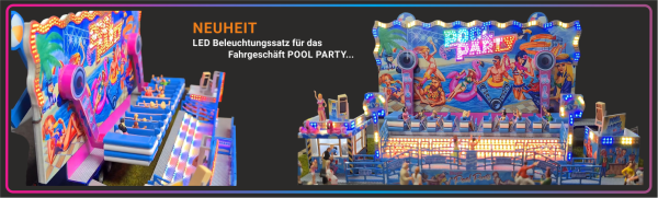 Beleuchtungssatz Pool Party adressierbare Pixel LEDs passend für Raue Pool Party