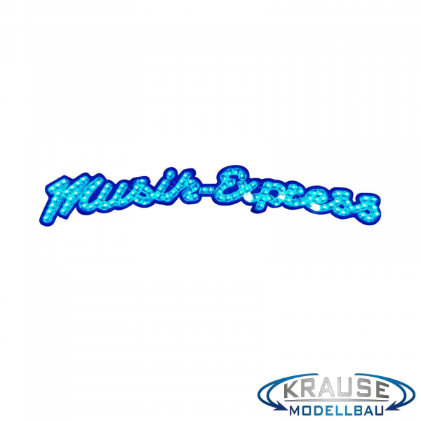 Musik Express Schriftzugplatine adressierbare LEDs passend für Faller 140437