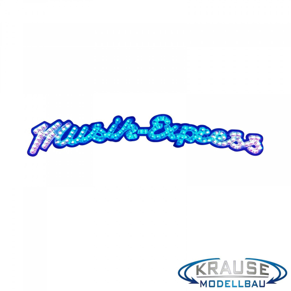 Musik Express Schriftzugplatine adressierbare LEDs passend für Faller 140437