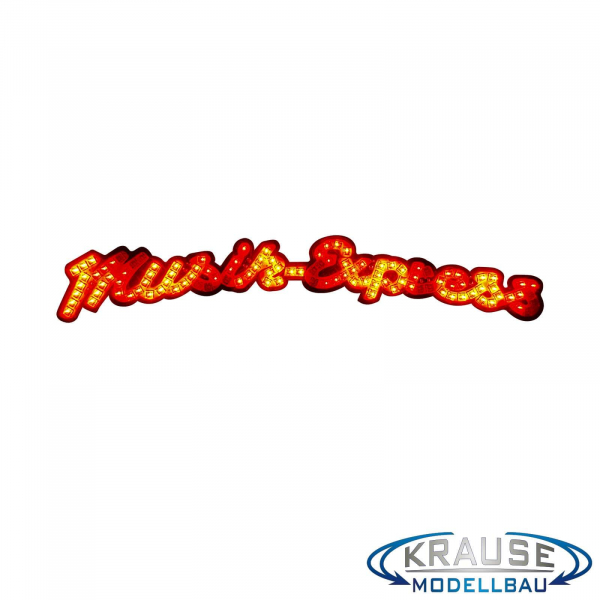Musik Express Schriftzugplatine adressierbare LEDs passend für Faller 140437
