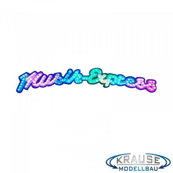 Musik Express Schriftzugplatine adressierbare LEDs passend für Faller 140437
