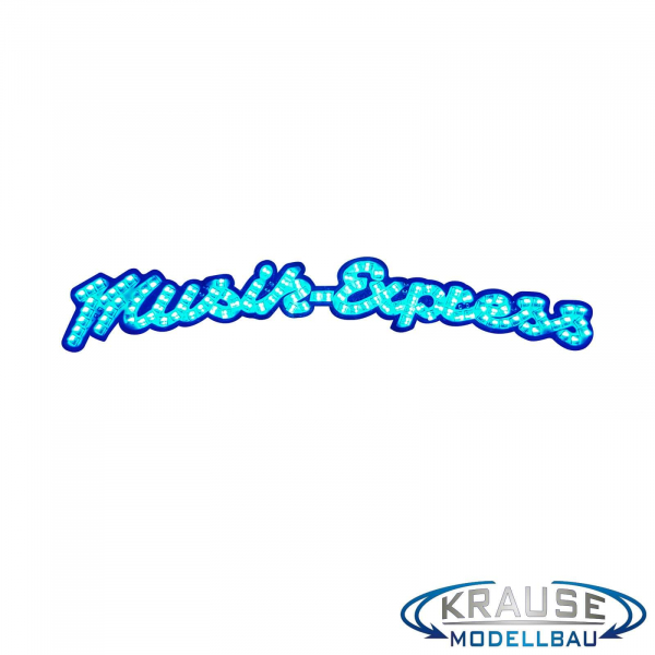 Musik Express Schriftzugplatine adressierbare LEDs passend für Faller 140437