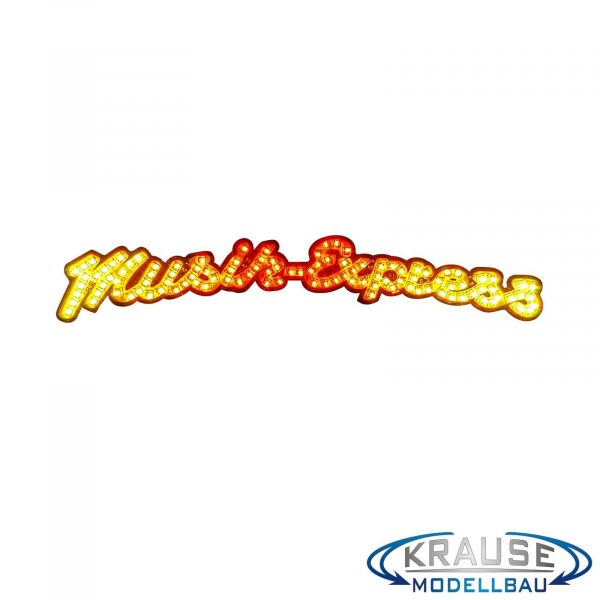 Musik Express Schriftzugplatine adressierbare LEDs passend für Faller 140437