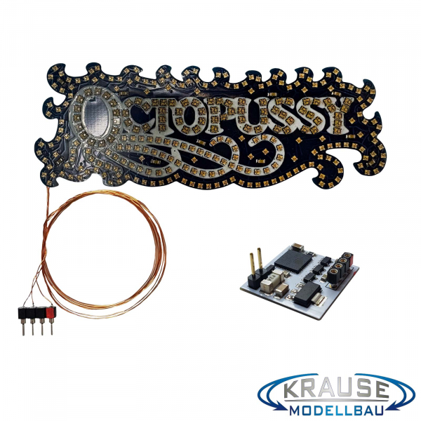 Octopussy Schriftzugplatine passend für Faller 140426