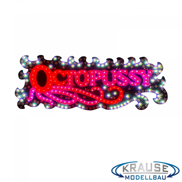 Octopussy Schriftzugplatine passend für Faller 140426